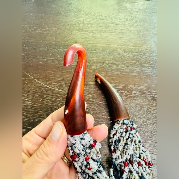 Stunning Vintage Gerda Lynggaard Monies multi strand beaded necklace! - Picture 3 of 3